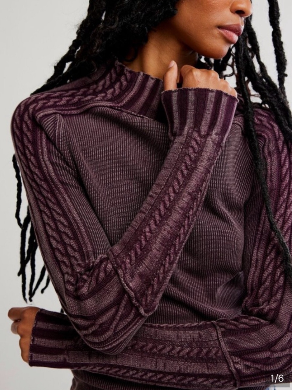 Free People We the Free Breezy Swit in Vintage Grape New With Tags in bag!